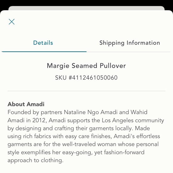 Anthro Amadi Margie Seamed Pullover - Picture 6 of 16